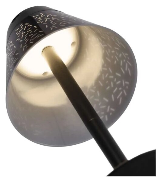 LED Stmievateľná nabíjacia vonkajšia stolná lampa LED/4,2W/5V 2200mAh IP44
