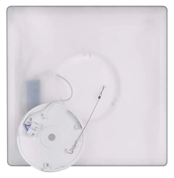 LED Stropné svietidlo FLORI LED/22W/230V 4000K čierna 42x42 cm
