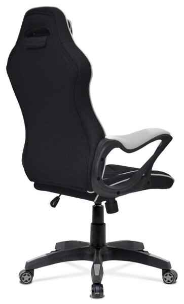 Autronic HERNÉ A KANCELÁRSKE KRESLO - čierno-šedé - 67 x 122-128 x 65 cm