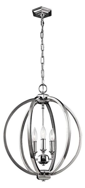 Feiss FE-CORINNE-3P-M - Luster na reťazi CORINNE 3xE14/60W/230V