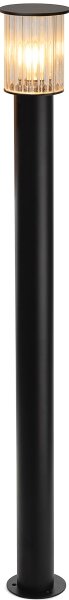 Argon 8750 - Vonkajšia lampa NORFOLK 1xE27/15W/230V IP44 124cm čierna