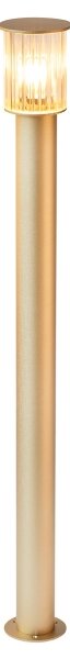 Argon 8754 - Vonkajšia lampa NORFOLK 1xE27/15W/230V IP44 124cm zlatá