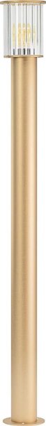 Argon 8754 - Vonkajšia lampa NORFOLK 1xE27/15W/230V IP44 124cm zlatá