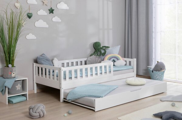 DOMČEKOVÁ POSTEĽ, 90/200 cm biela Livetastic - Detské izby, Online Only