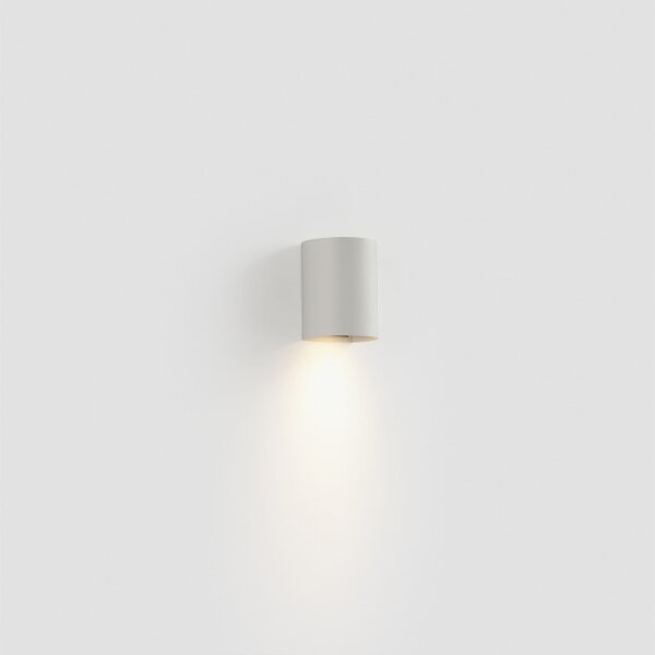 FARO 40522 - Nástenné svietidlo SOLE 1xGU10/8W/230V biela zaokrúhlený