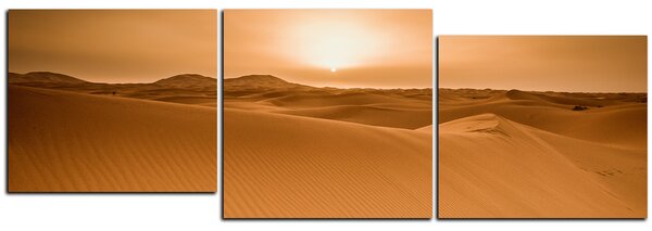 Obraz na plátne - Púšť Sahara - panoráma 5131E (90x30 cm)