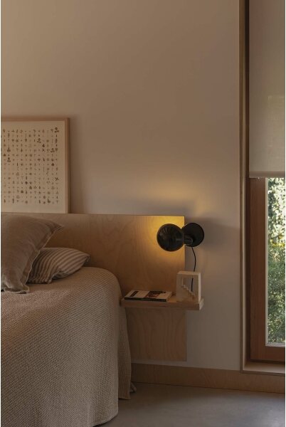 FARO 56100 - Stolová lampa s klipom 2v1 BELA 1xE27/15W/230V čierna