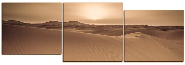 Obraz na plátne - Púšť Sahara - panoráma 5131FE (90x30 cm)