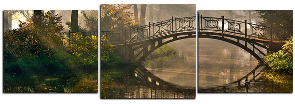 Obraz na plátne - Starý most - panoráma 5139D (90x30 cm)