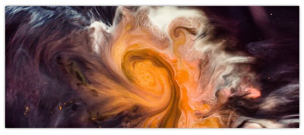 Abstraktné obraz - vesmír (120x50 cm)