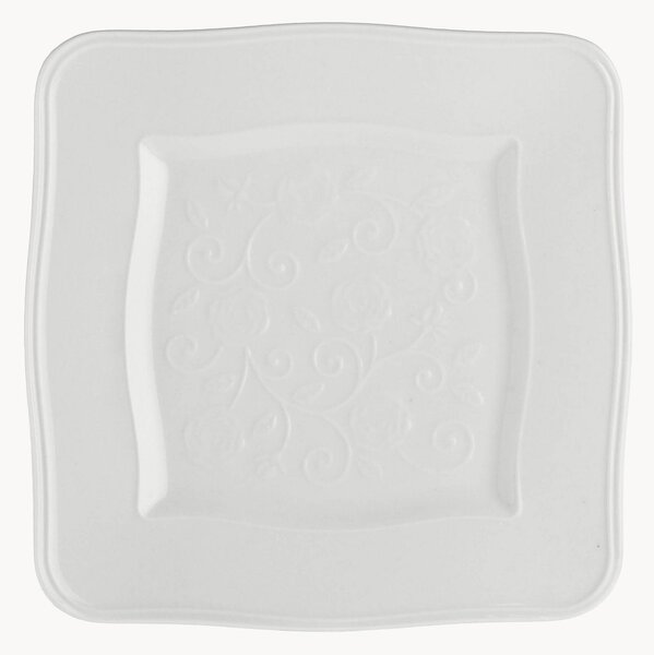Porcelánové plytké taniere Florentina, 6 ks