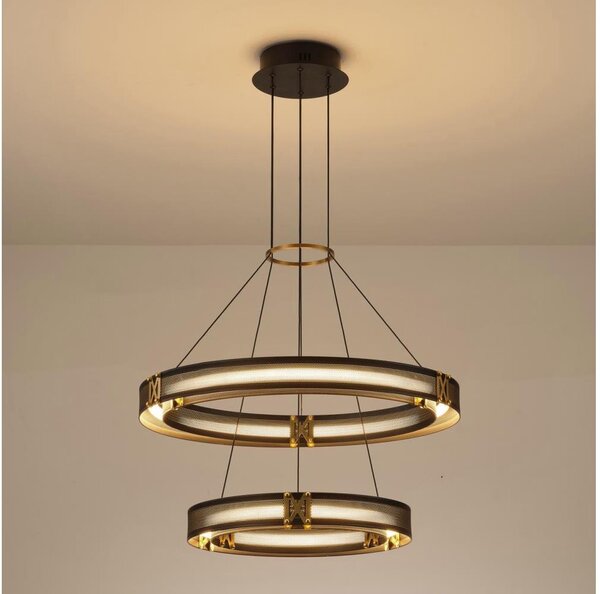 LED Luster na lanku LED/62W/230V 3000K 62x120 cm
