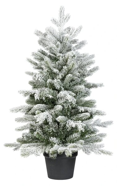 Zasnežený vianočný stromček Grandis 90 cm - 71 - 90 cm - Výška 90 cm - So snehom