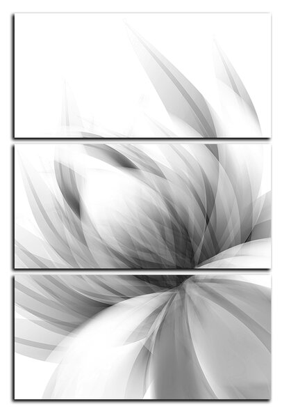 Obraz na plátne - Elegantný kvet - obdĺžnik 7147QB (90x60 cm )