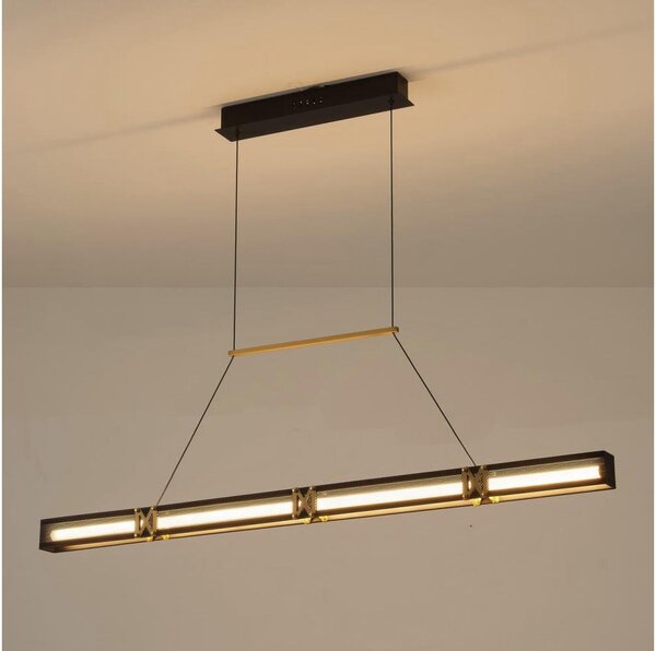 LED Luster na lanku LED/21W/230V 3000K 45x120 cm