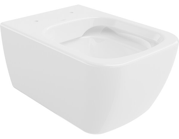 Mexen STELLA Rimless, závesná wc misa, 51 x 35 cm, biela, 3368XX00