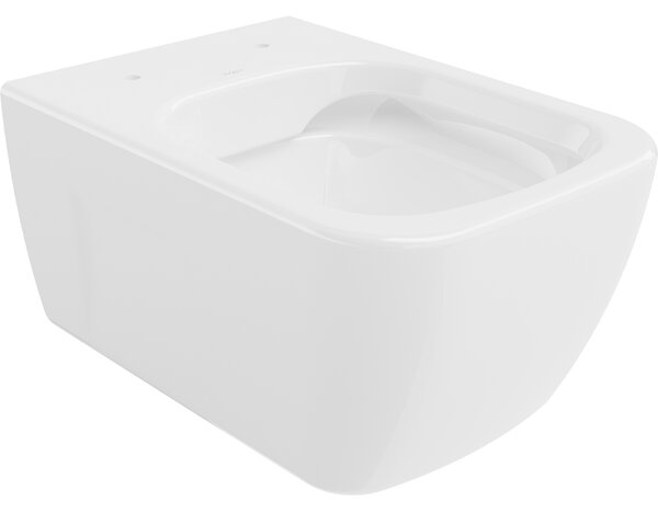Mexen MARGO Rimless, závesná wc misa, 51 x 35 cm, biela, 3342XX00