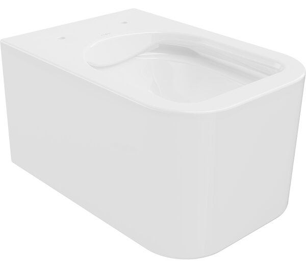 Mexen Elis závesné wc Rimless, biela - 3391XX00