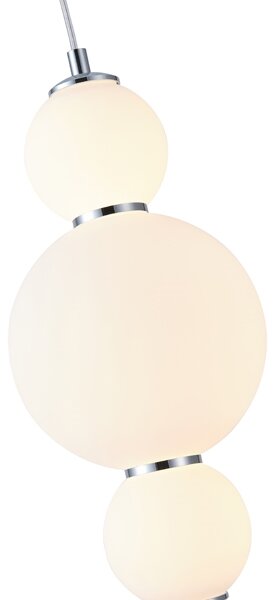 LED Luster na lanku LED/12,6W/230V 3000K