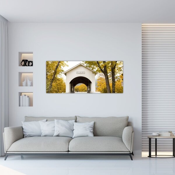 Obraz mosta v Oregone (120x50 cm)