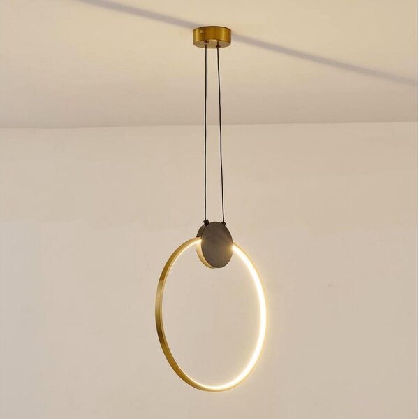 LED Luster na lanku LED/10W/230V 3000K