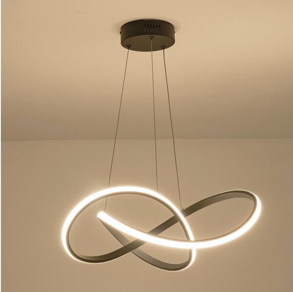 LED Luster na lanku LED/30W/230V 3000K
