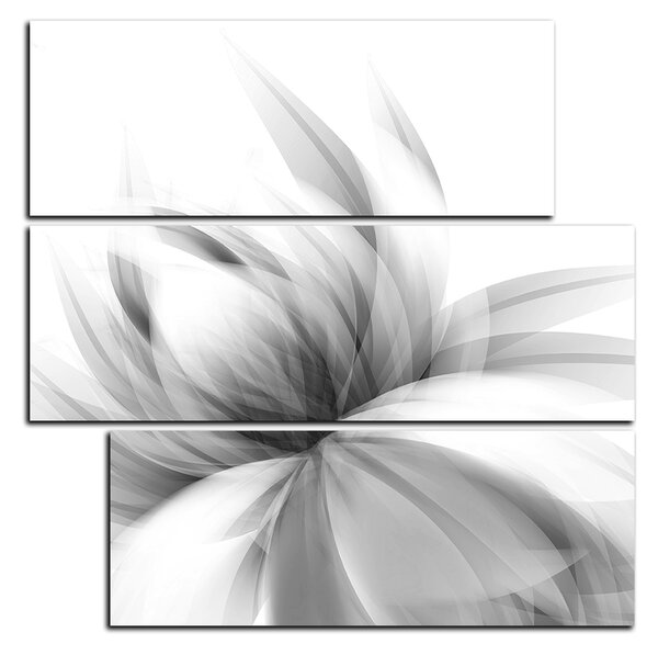 Obraz na plátne - Elegantný kvet - štvorec 3147QD (75x75 cm)