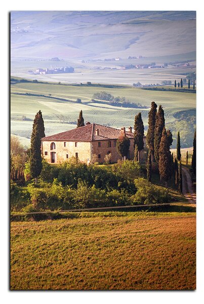 Obraz na plátne - Talianská venkovská krajina - obdĺžnik 7156A (60x40 cm)