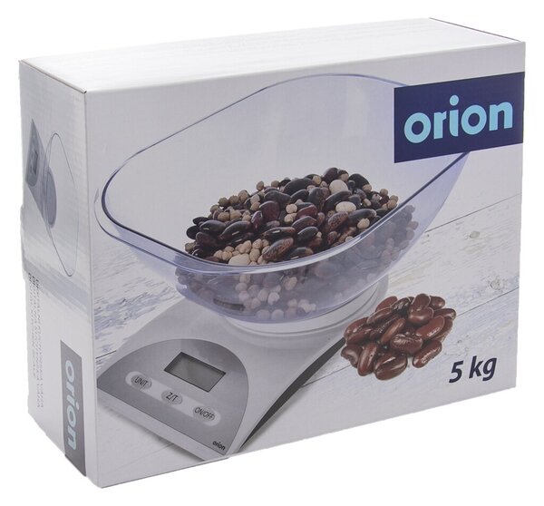 Kuchynská váha digitálna s miskou 5 kg