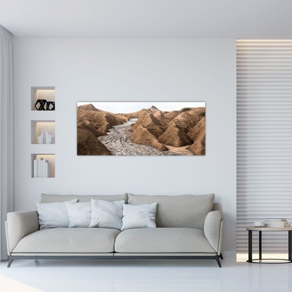 Obraz - Rumunský vulkán (120x50 cm)