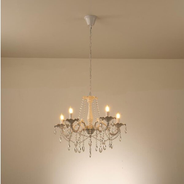 Luster na reťazi 5xE14/15W/230V