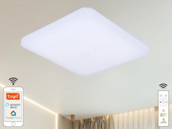LED Stmievateľné stropné svietidlo OPAL LED/48W/230V Wi-Fi Tuya + DO