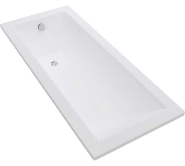Mexen Cubik obdĺžniková vaňa 120 x 70 cm, biela - 55031207000