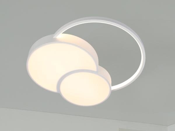 LED Stmievateľné stropné svietidlo LED/60W/230V 3000-6500K biela + diaľkové ovládanie
