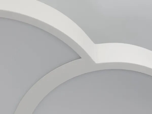 LED Stmievateľné stropné svietidlo LED/60W/230V 3000-6500K biela + diaľkové ovládanie