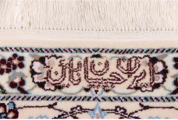 Tmavo modrý perzský koberec Iran Nain 6La 1,70 x 2,40 m