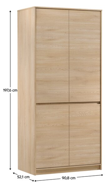 KONDELA Skriňa, cremona, MANOL S4D