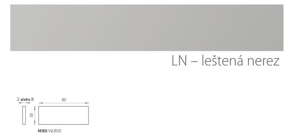 TI - LEŠTENÁ NEREZOVÁ VÝPLŇ MINI VARIO