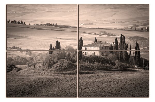 Obraz na plátne - Talianská venkovská krajina 1156QE (90x60 cm)