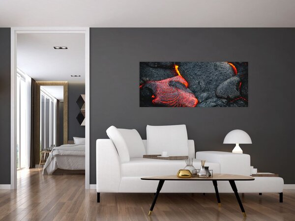 Obraz - Láva (120x50 cm)