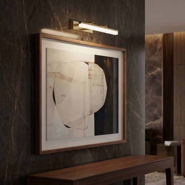 Toolight Toolight, LED nástenné svietidlo, 40cm, 6W, 4000K, 1000lm, APP1872-1W, Zlatá, OSW-60985