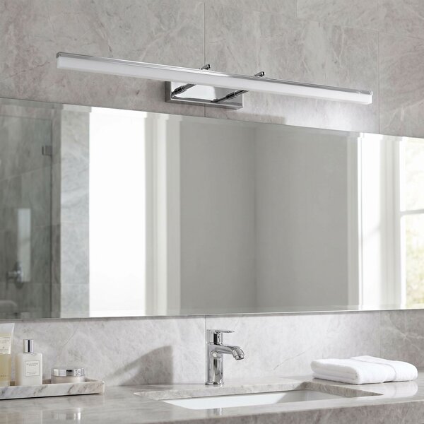 Toolight Toolight, LED nástenné svietidlo, 80cm, 13W, 4000K, 1000lm, APP1871-1W, Chrómová, OSW-66027