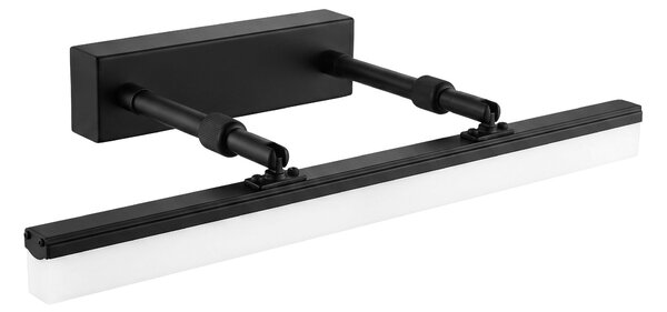Toolight Toolight, LED nástenné svietidlo, 40cm, 6W, 4000K, 1000lm, APP1878-1W, Čierna matná, OSW-66033
