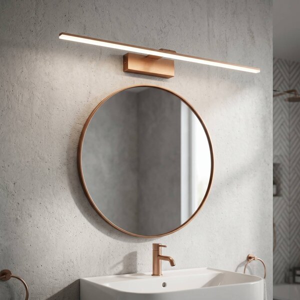 Toolight Toolight, LED nástenné svietidlo, 73cm, 14W, 4000K, 1000lm, SWE015-1W, medená matná, OSW-20114