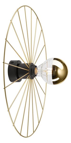 Nástenné svietidlo MONTANA 1xE27/15W/230V pr. 45 cm zlatá