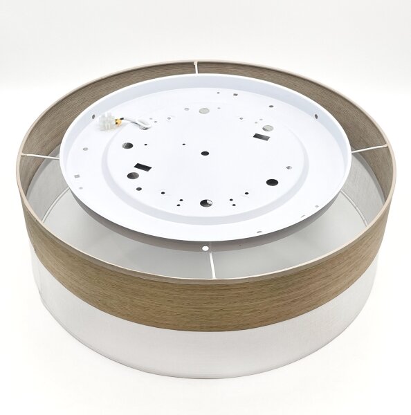 LED Stropné svietidlo SIRJA WOOD LED/36W/230V pr. 45 cm biela/dub