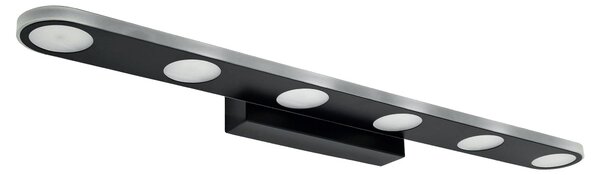 Toolight Toolight, LED nástenné svietidlo, 60cm, 18W, 4000K, 2000lm, SWE055-W, čierna matná, OSW-20155