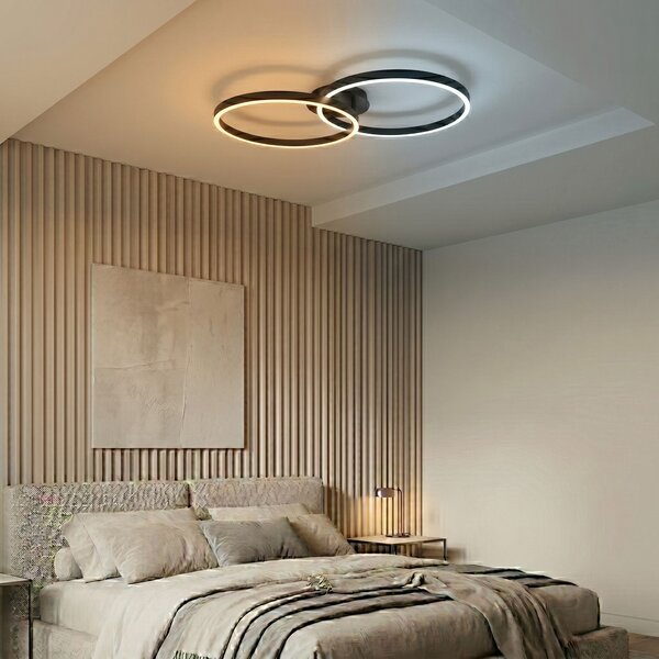 Toolight Toolight, LED stropné svietidlo, 85cm, 35W, 4000K, 3000lm, SWE061-C, čierna matná, OSW-20161