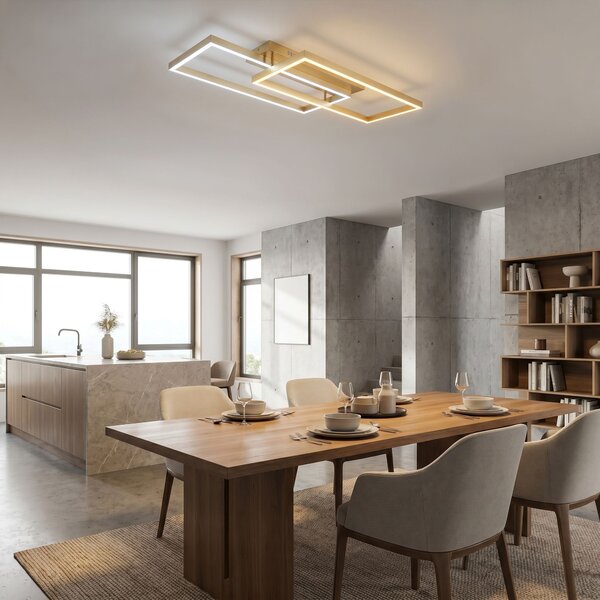 Toolight Toolight, LED stropné svietidlo, 80cm, 50W, 4000K, 4000lm, SWE060-C, zlatá matná, OSW-20160