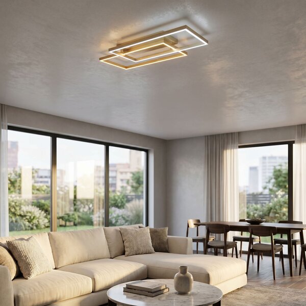 Toolight Toolight, LED stropné svietidlo, 80cm, 50W, 4000K, 4000lm, SWE060-C, zlatá matná, OSW-20160